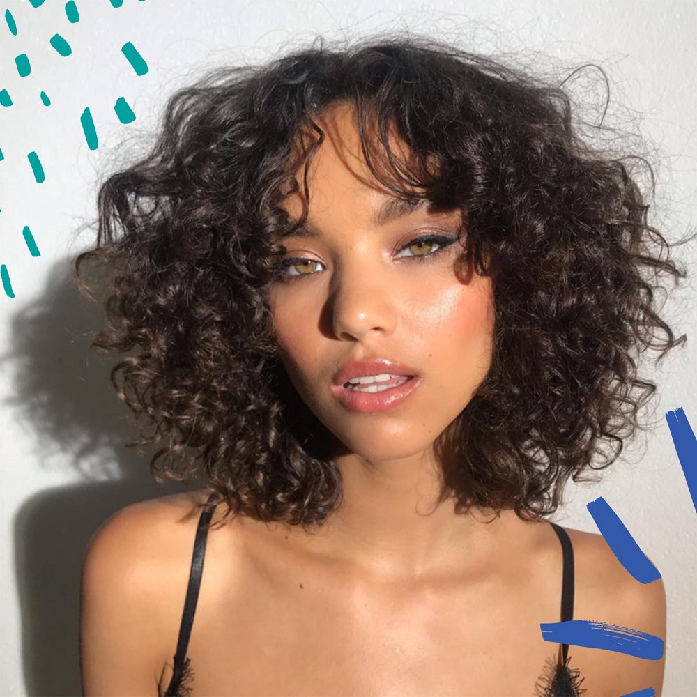 natural curly bob hairstyles for black hair