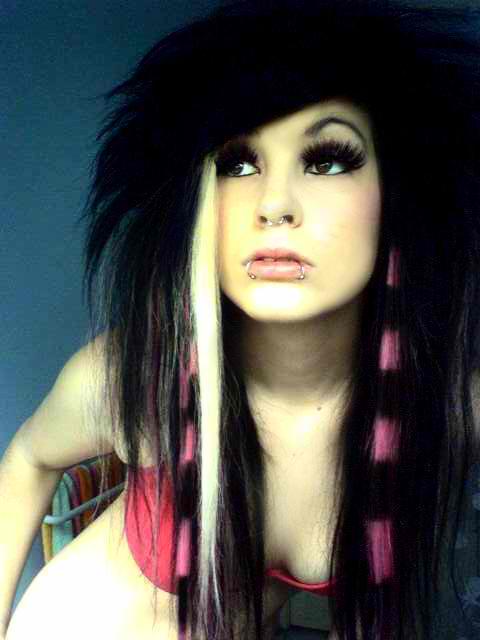 pics of emo girl hairstyles 2