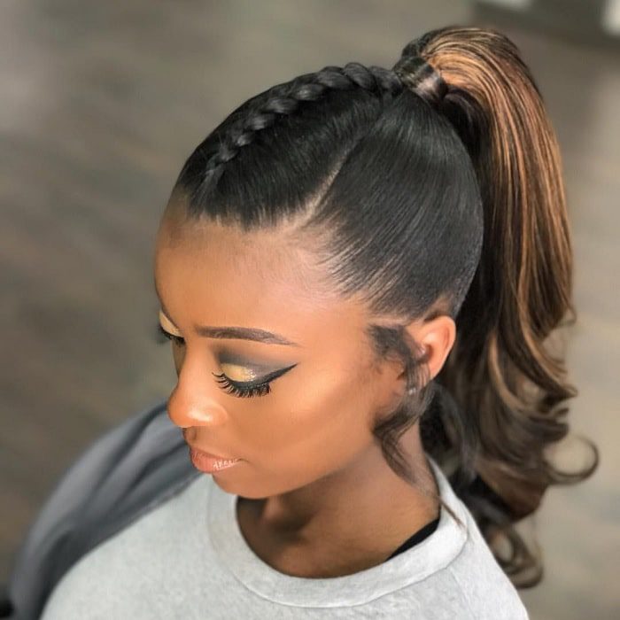 ponytail cute hairstyles for black girls natural hair