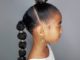 ponytail hairstyles for black girls kids
