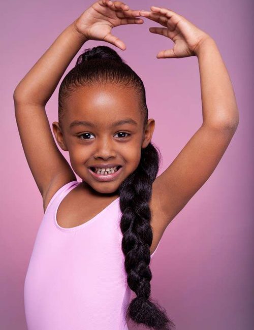 ponytails hairstyles for little black girls