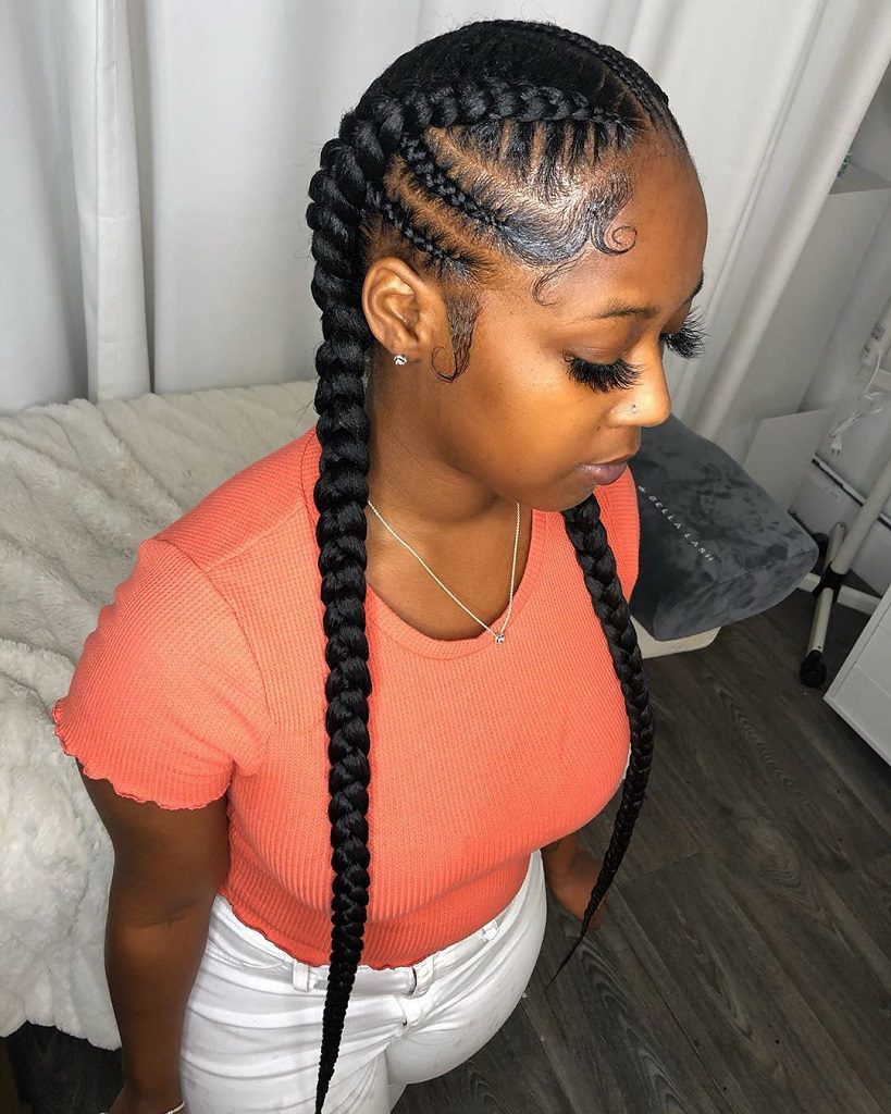 quick braided hairstyles 2