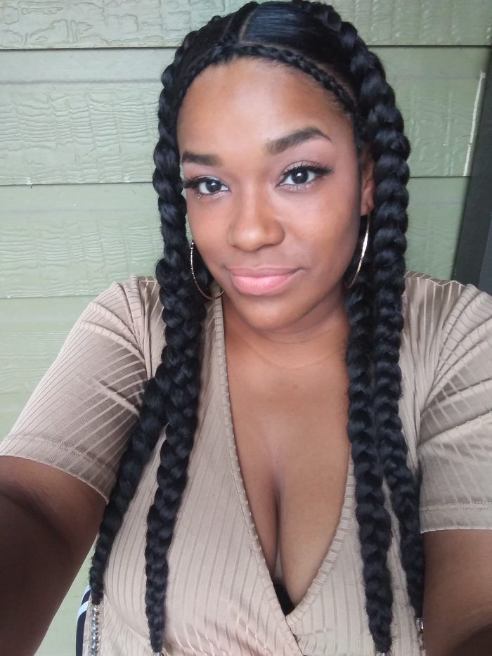 quick braided hairstyles for black hair 2