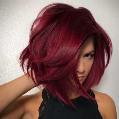 red bob hairstyles 2019
