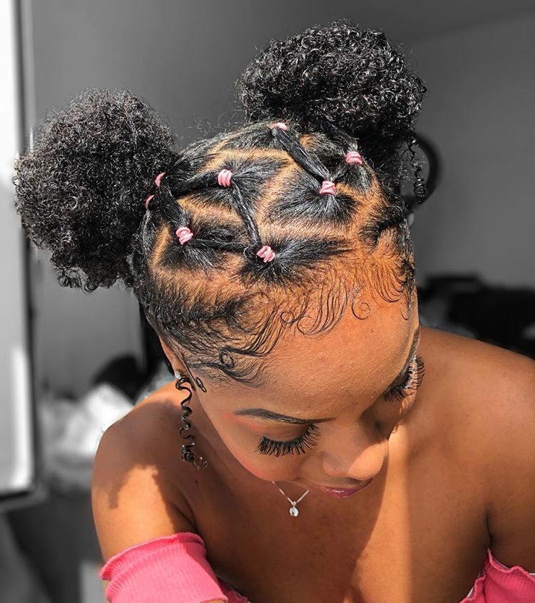 rubber band hairstyles for black girls 2