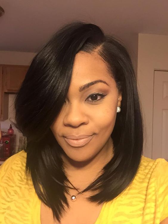 sew in bob hairstyles