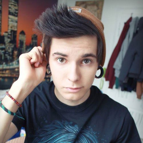 short boys emo hairstyles