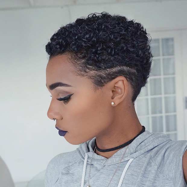 short curly black hairstyles 2