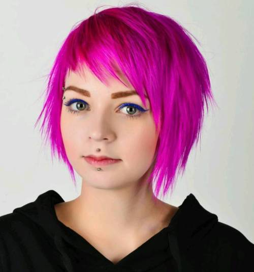 short emo hairstyles girl 2