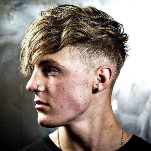 short hair short emo hairstyles for guys 2