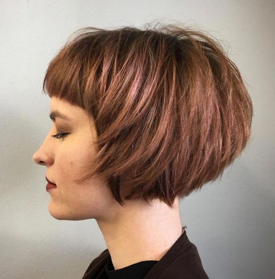 short stacked bob hairstyles 2