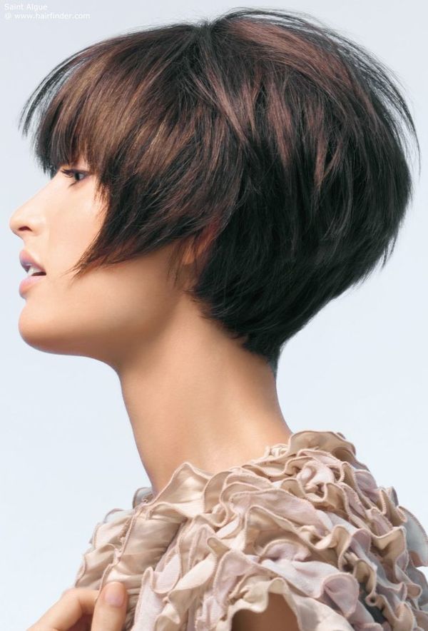 short stacked bob hairstyles