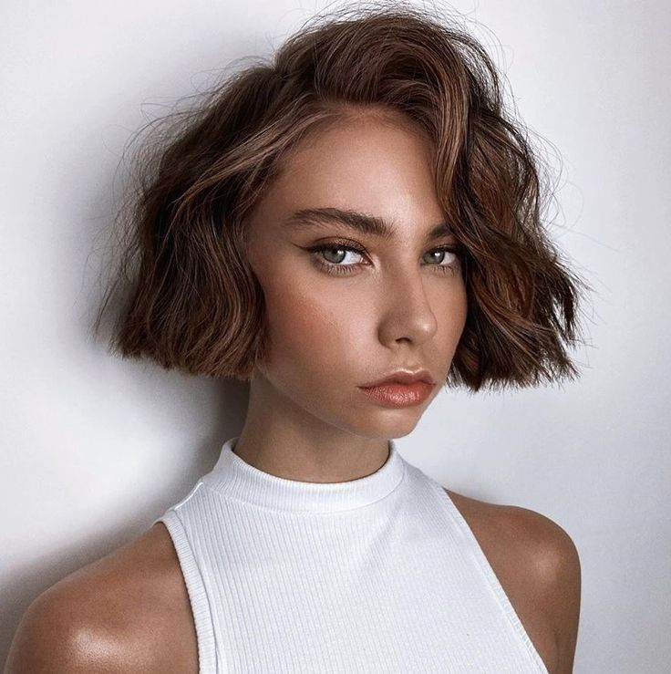 short wavy bob hairstyles 2