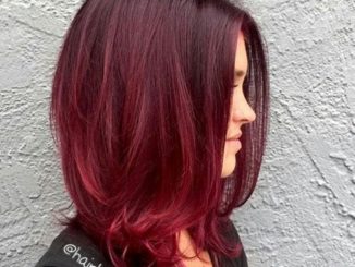 shoulder length red bob hairstyles