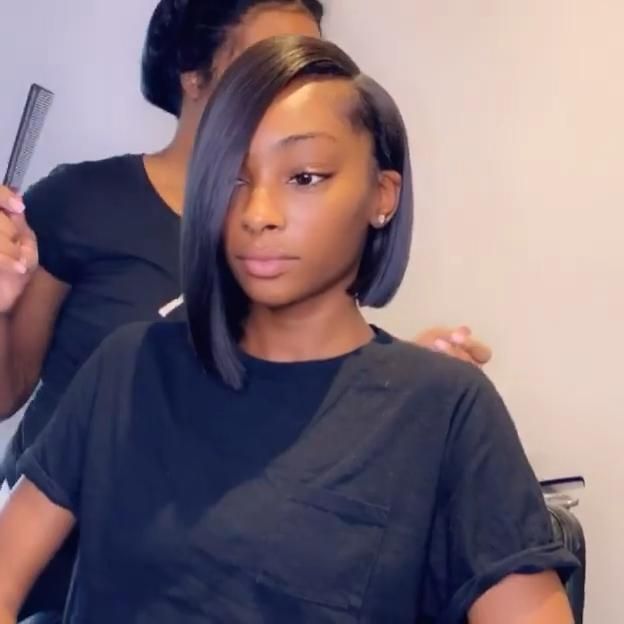 side part bob weave hairstyles 2