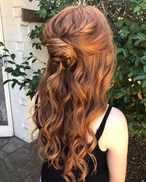 simple curly hairstyles 2