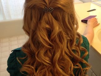simple curly hairstyles