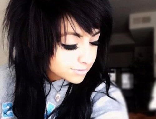 simple emo hairstyles for girls