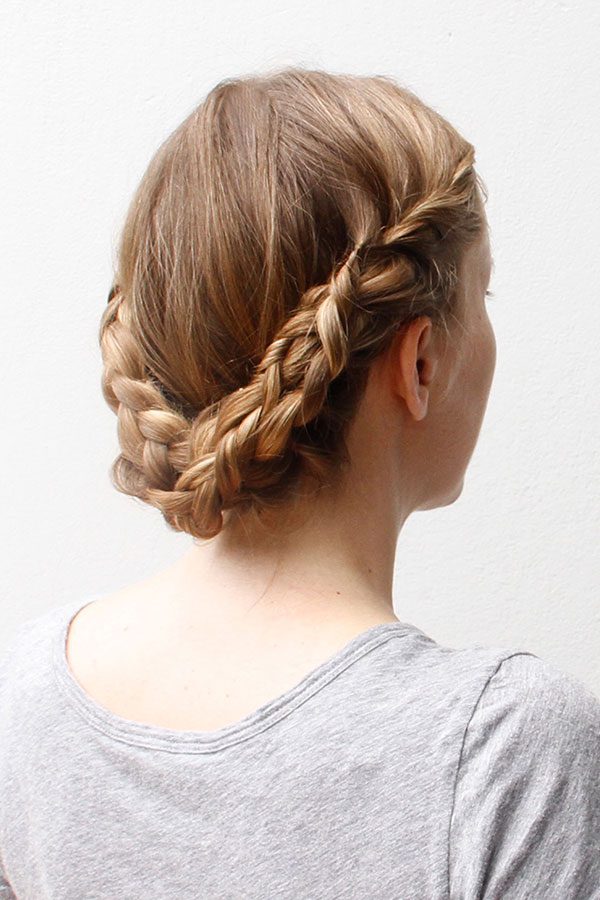 updo braided hairstyles 2