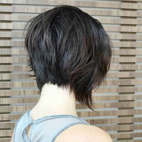 very short bob hairstyles back view 2