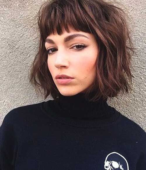 wavy bob hairstyles 2020 2