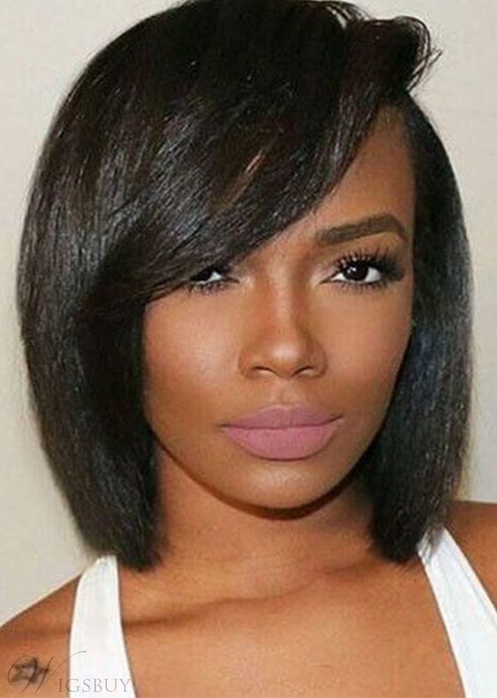 weave bob hairstyles with side part