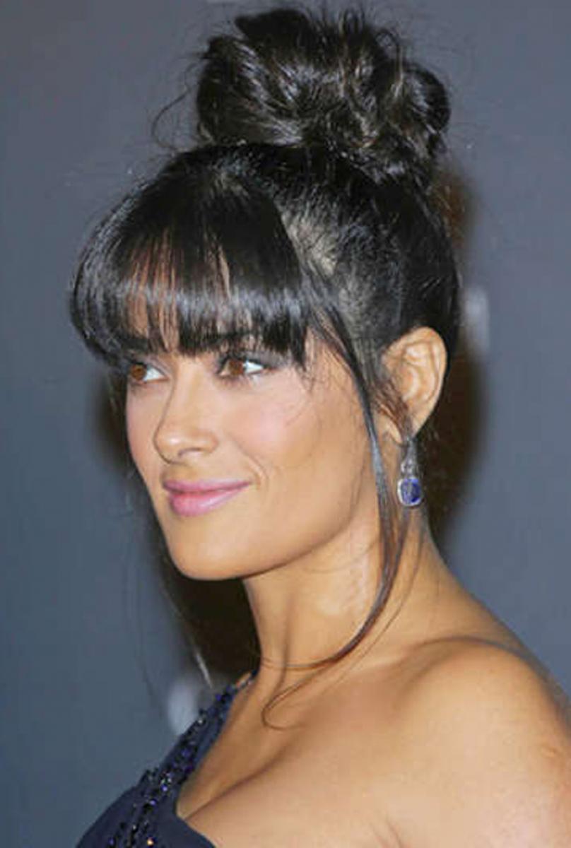 Black Hairstyles Updos With Bangs