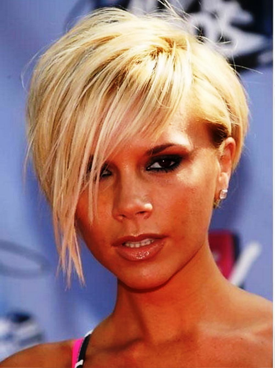 Pictures of Victoria Beckham Hairstyles Short